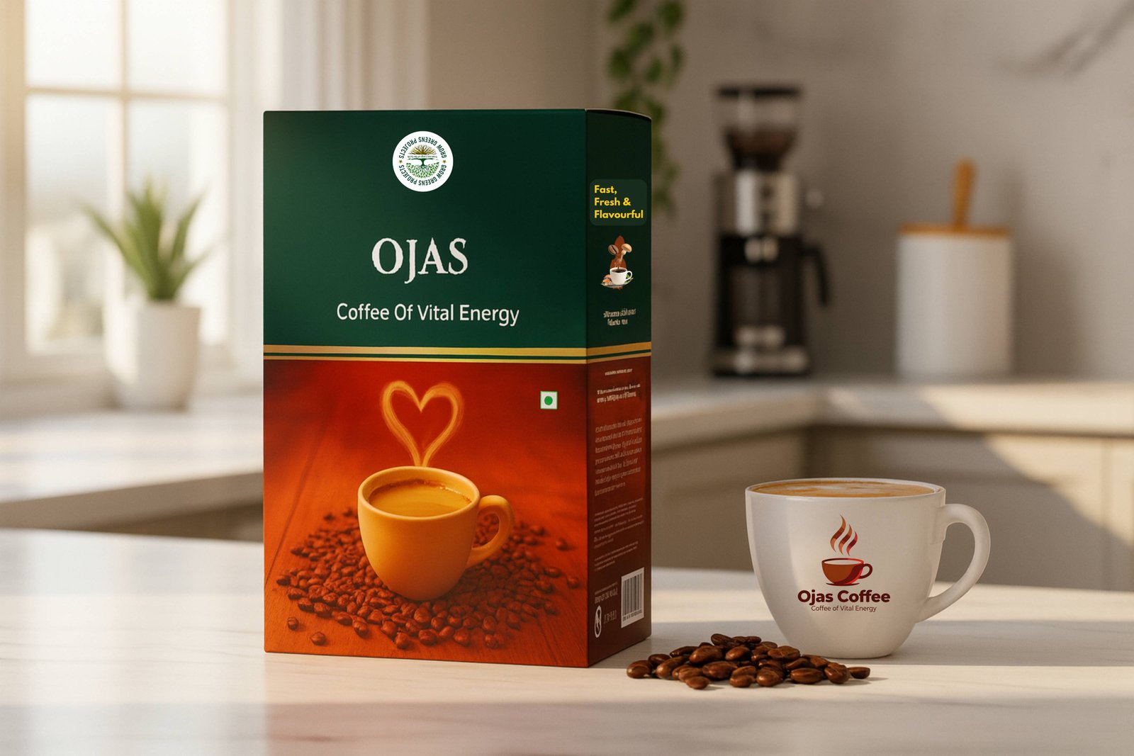Ojas Coffee - Mushroom Coffee of Vital Energy